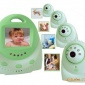 2.4G无线数字婴儿监视器，baby monitor 摄像头